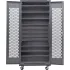 Armoires mobiles ventilées modulables en acier à usage intensif, équipées de tiroirs