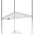 Nexel® Chrome Corner Additional Shelves