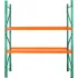 Modules de base et d'extension pour rayonnages à palettes « Invincible » préconfigurés de Wireway Husky