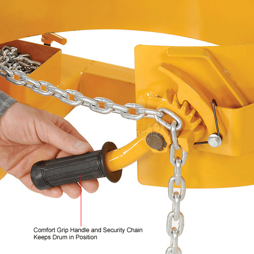 Drum & Barrel Lifters & Grabs Global Industrial™ Forklift Tilting