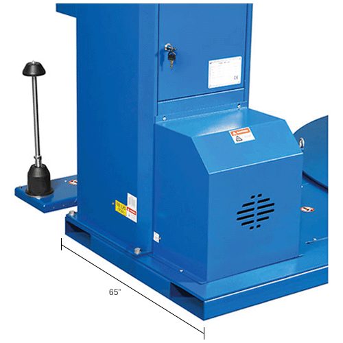 Global Industrial邃 Semi Automatic Stretch Wrap Machine 112 Wrap