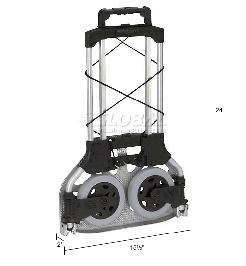 Wesco® Folding Hand Cart 220646 110 Lb. Capacity 241809