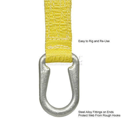 3 Ft.L Number Of 1Inw Lift-All Ee2801dfx3 Web Sling Type 3 Polyester 