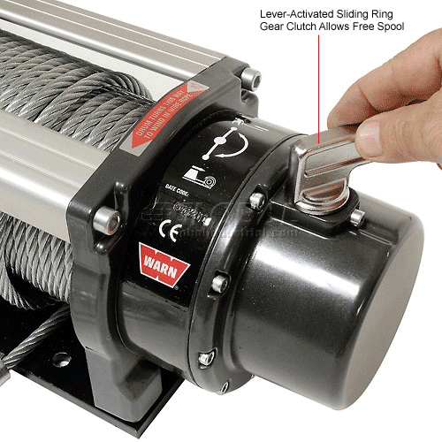 Warn® 3000ACI 3000 Lb. Cap. 120V AC Powered Utility Winch 93000