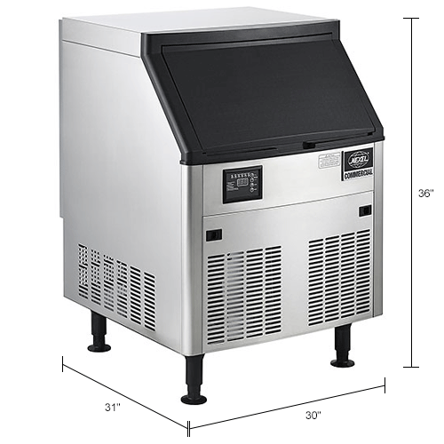 Nexel® Self Contained Under Counter Ice Machine, Air Cooled, 280 Lb