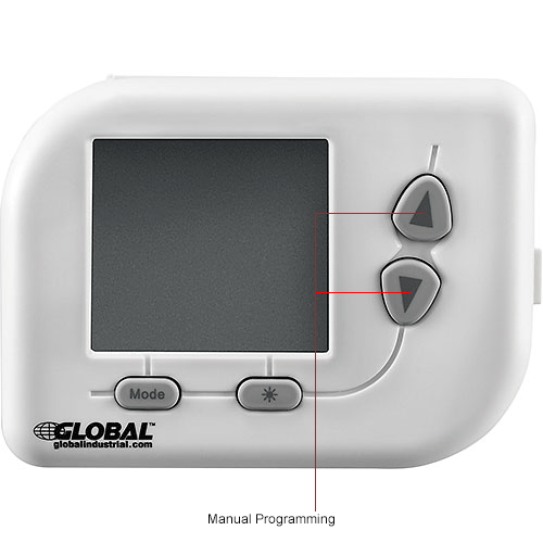 HVAC/R Controls Thermostats Global Industrial™ NonProgrammable