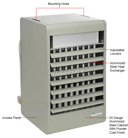 Modine High Efficiency Pdp200ae0130sban Gas Fired Unit