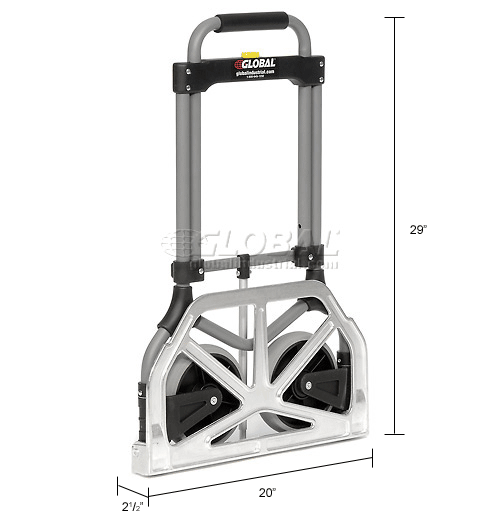 Global Industrial™ Folding Hand Cart 200 Lb. Capacity 251848