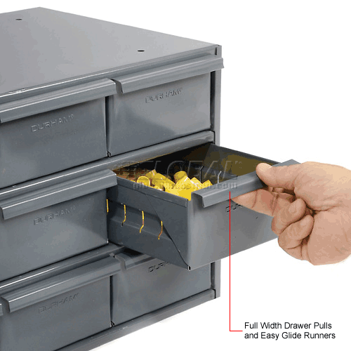 Durham Steel Storage Parts Drawer 00195 6 Drawers 252030