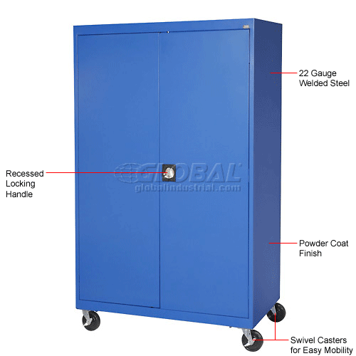 SANDUSKY TA3R462460-05 - Mobile Transport Storage Cabinet Type Flammable  Liquid Storage Cabinet