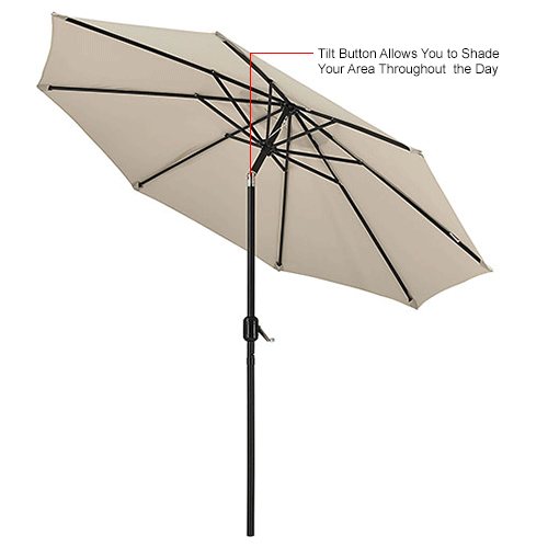 Global Industrial™ Outdoor Umbrella Tilt Mechanism Olefin 81/2