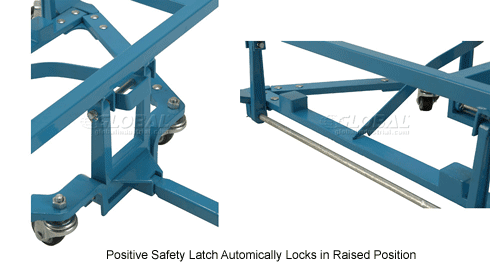 Global Industrial™ Easy Lift Desk Mover 600 Lb. Capacity | 268602