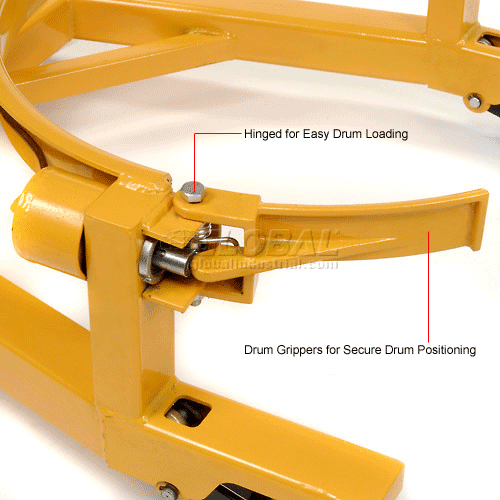 Global Industrial™ Portable Hydraulic Drum Lifting Jack 800 Lb