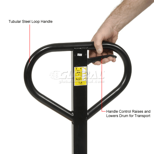Global Industrial™ Portable Hydraulic Drum Lifting Jack 800 Lb