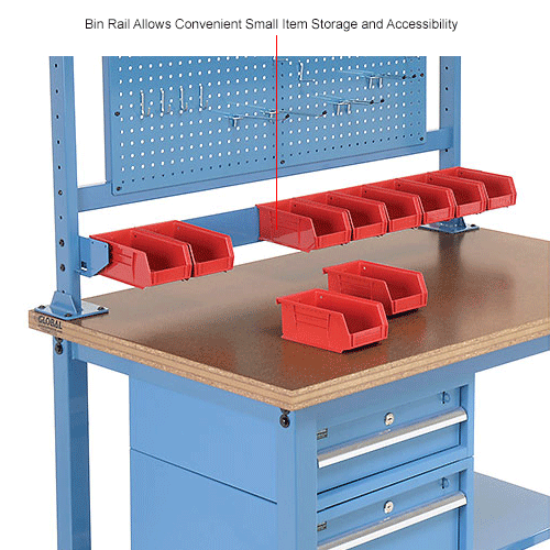 Work Bench Systems | Adjustable Height | Global Industrial™ 72 X 36 ...