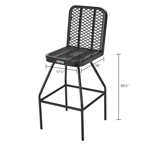 Global Industrial™ Bar Height Outdoor Dining Set, 36" Square x 42"H