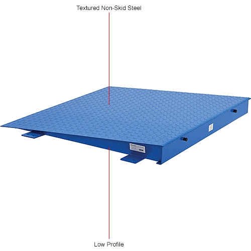 Global Industrial™ Ramp For 4'x4' NTEP Pallet Scale, 40"Lx48"Wx43/16"H