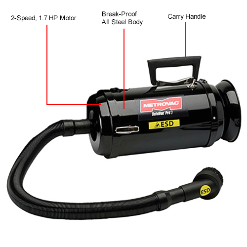 DataVac® ESD Antistatic Computer Vacuum Blower 442134