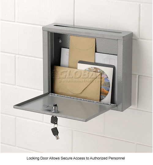 Global Industrial™ InterOffice Mailbox Small 12"W x 3" D x 10" H