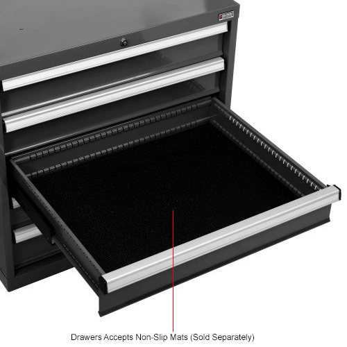 Global Industrial™ Modular Drawer 5 Drawers, w/Lock, 30"Wx27