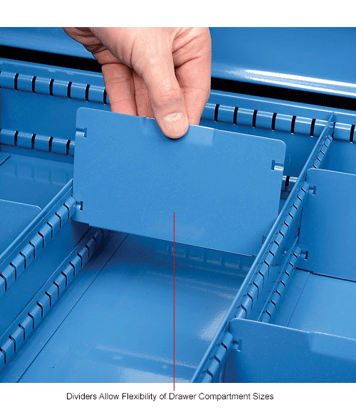 Global Industrial™ Divider Kit for 5"H Drawer of Modular Drawer