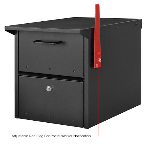 Global Industrial™ Residential Mailbox Front/Rear Access 121/2x135