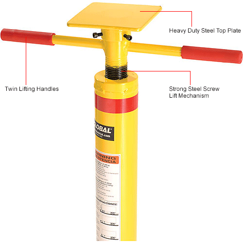 Global Industrial™ Economy Trailer Stabilizing Jack Stand 50,000 Lb