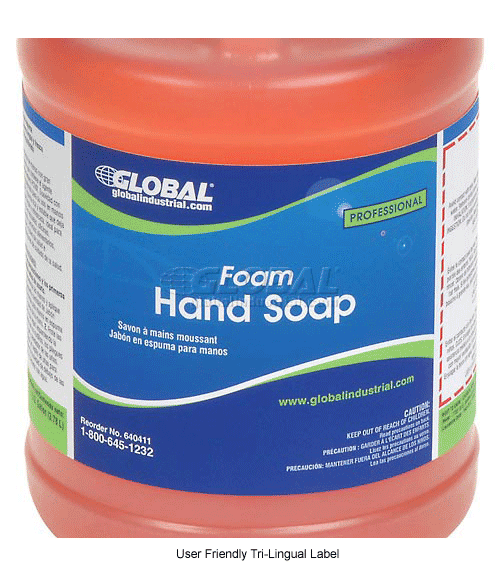 Bathroom Supplies Soaps & Lotions Global Industrial™ Foam Hand Soap