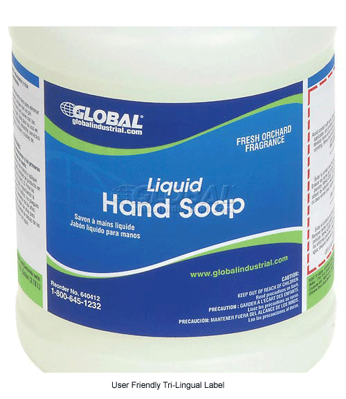 Bathroom Supplies Soaps & Lotions Global Industrial™ Liquid Hand