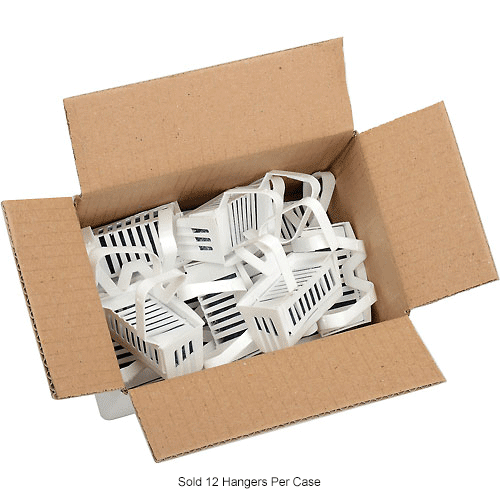 Global Industrial™ NonPara Toilet Bowl Rim Hanger Cherry 12 Hangers