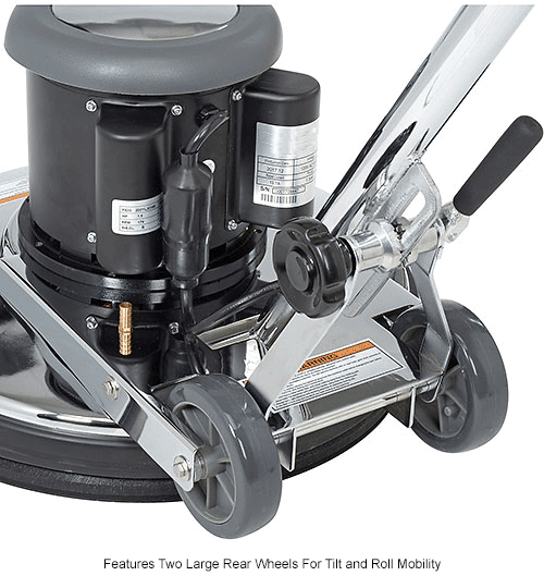 Global Industrial™ Low Speed Floor Machine, 20" Cleaning Path 641252