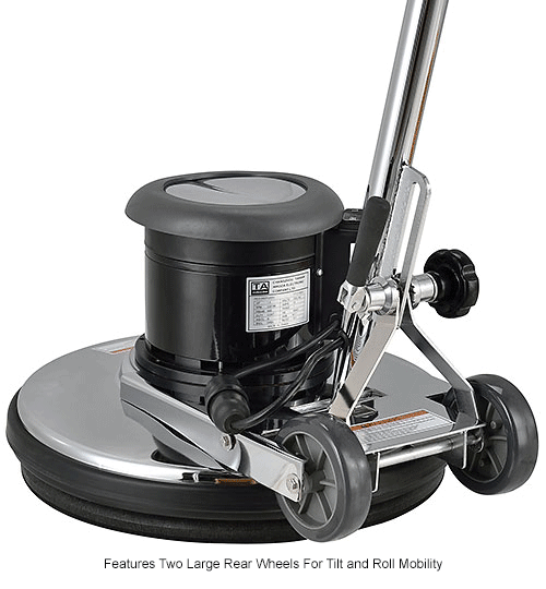 Global Industrial™ Dual Speed Floor Machine, 20" Cleaning Path 641253