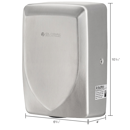 Global Industrial™ High Velocity Automatic Hand Dryer, ADA Compliant