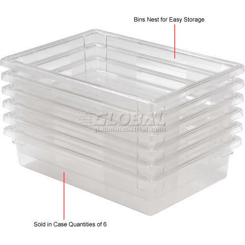 Rubbermaid Food Storage Container 8-1/2 Gallon FG330800CLR