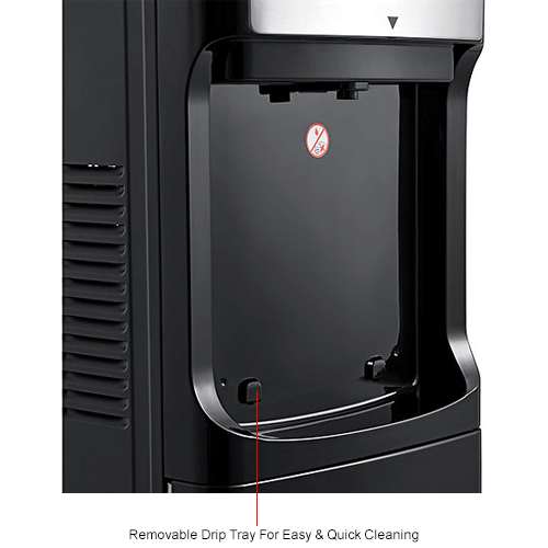 Global Industrial® TriTemp Top Load Water Dispenser, Black 670437