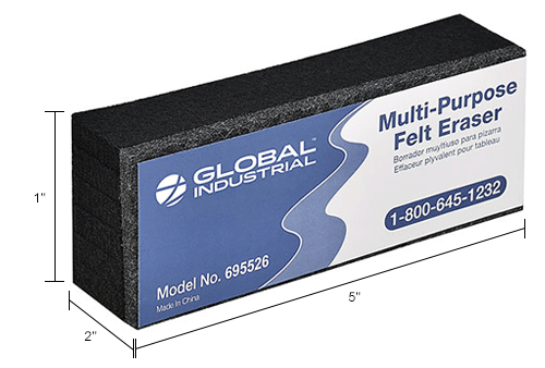 Download Global Industrial Dry Erase Eraser | 695526 - GLOBALindustrial.ca