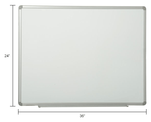 Global Industrial™ Magnetic Whiteboard - 96 x 48 - Steel Surface