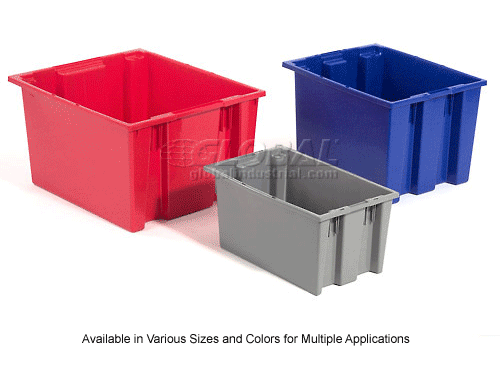  Akro-Mils 66497 18 Gallon Plastic Stackable Storage