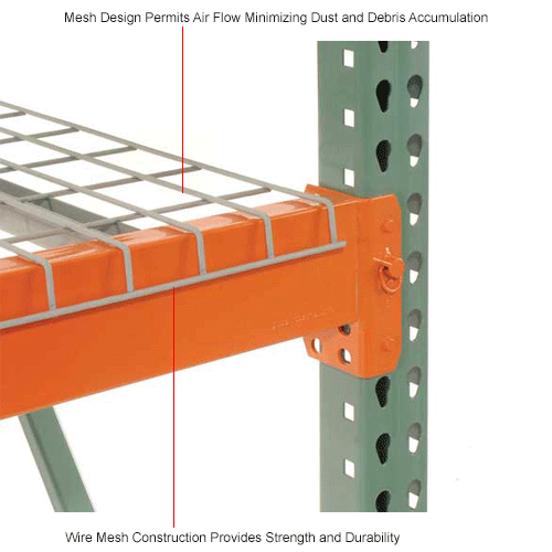 Global Industrial™ Pallet Rack Wire Decking, 58"W x 48"D (2500 lbs cap