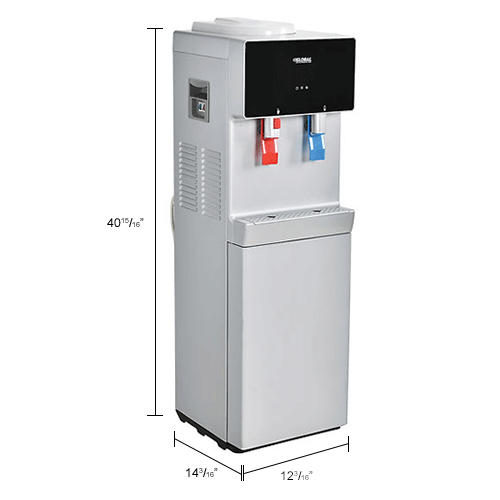 Global Industrial® Bottleless Water Cooler, Hot & Cold W/Filtration