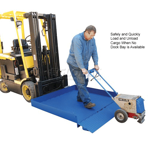 Forklift Loading Platform Attachment FTLP-5454 2000 Lb. Capacity ...