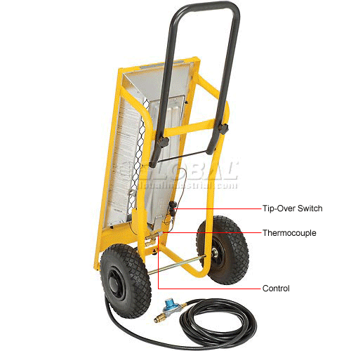 DeWALT® Portable Radiant Propane Heater, 45000 BTU B1145052