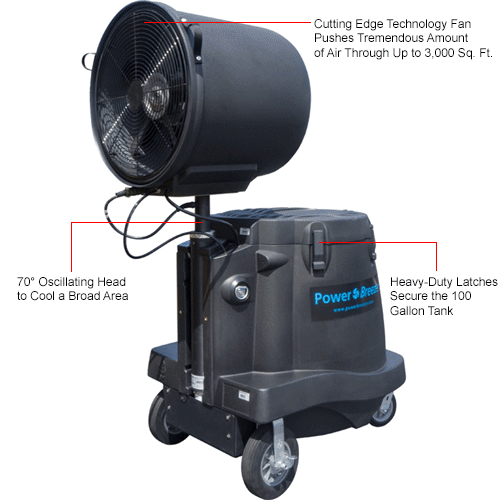 Evaporative Coolers & Swamp Coolers Portable Evaporative Coolers
