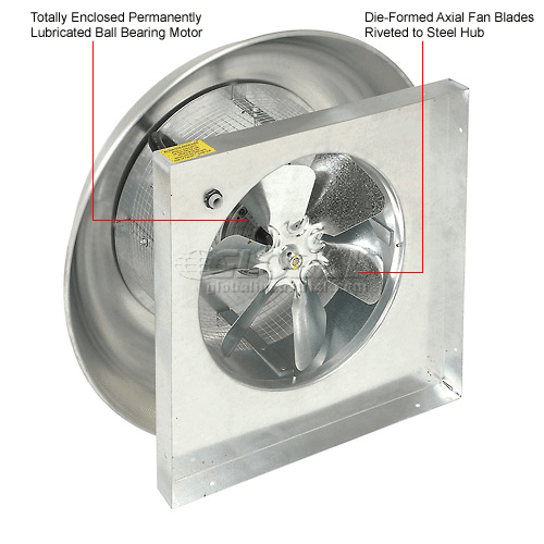 Continental Fan Rmd 14 11 Axial Exhaust Fan 1160 Cfm
