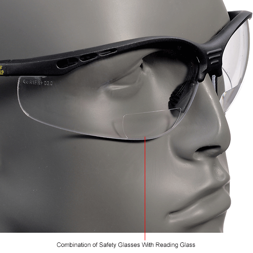 Eye Protection Safety Glasses Readers DeWalt® DPG59120D ANSI Z87