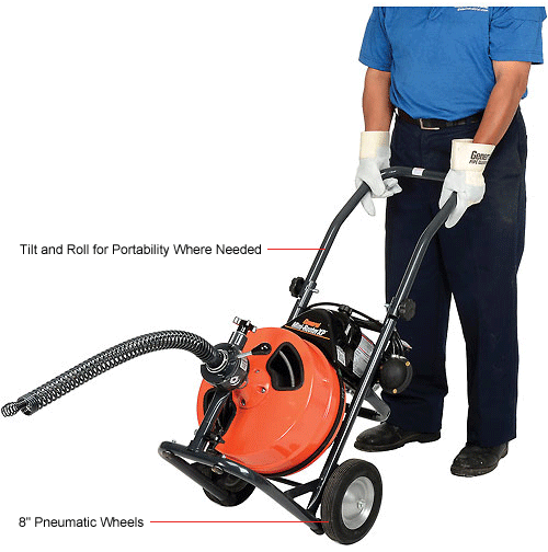 General Wire PXPB MiniRooter XP Drain/Sewer Cleaning Machine W/ 75