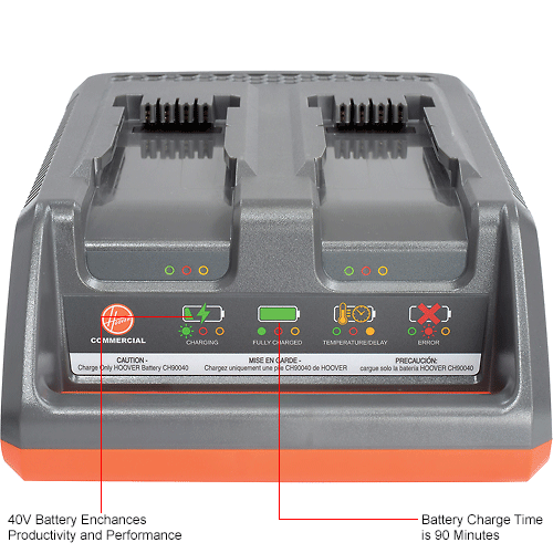 Hoover® MPWR™ 40V Charger for HushTone™ Upright and Backpack CH90002