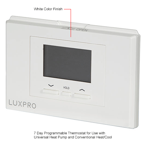 Hvacr Controls Thermostats Lux Low Voltage Digital 7 Day Programmable Thermostat P521u 2 7174