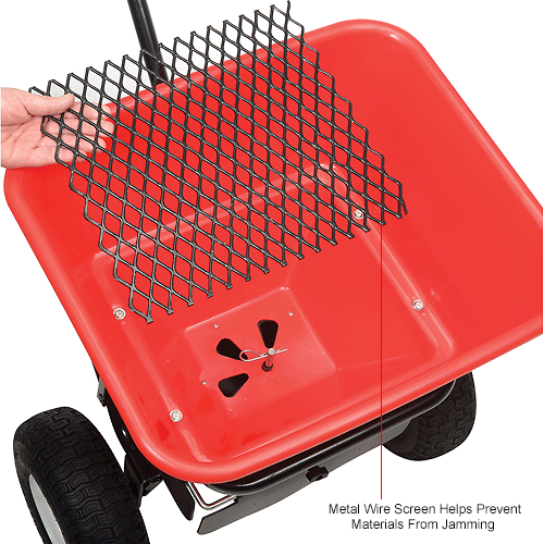 Buyers Products Groundskeeper 3042650 Walk Behind Spreader 100 Lb