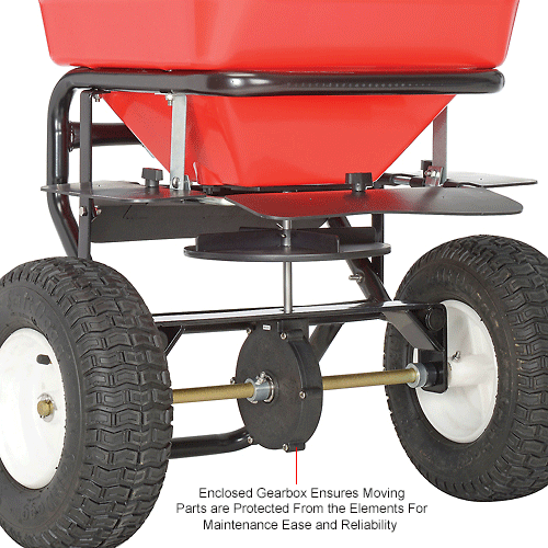Buyers Products Groundskeeper 3042650 Walk Behind Spreader 100 Lb